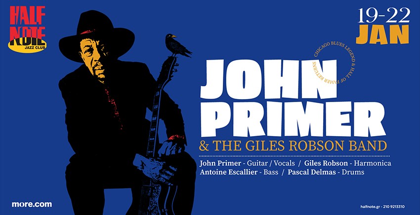 John Primer & Giles Robson band