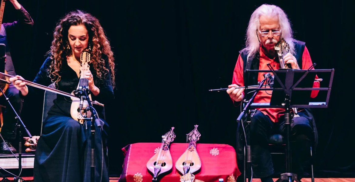 Ross Daly και Κέλυ Θωμά