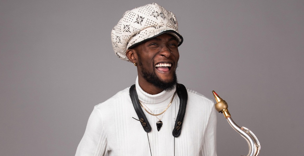 Isaiah Collier Quartet in Collier plays Coltrane